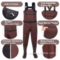 Neoprene Fishing Chest Waders for Men with Boots